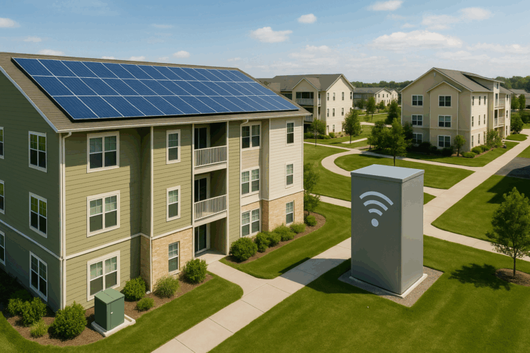 The Future of Affordable Housing: Smart Buildings Powered by Community-Owned Internet Networks